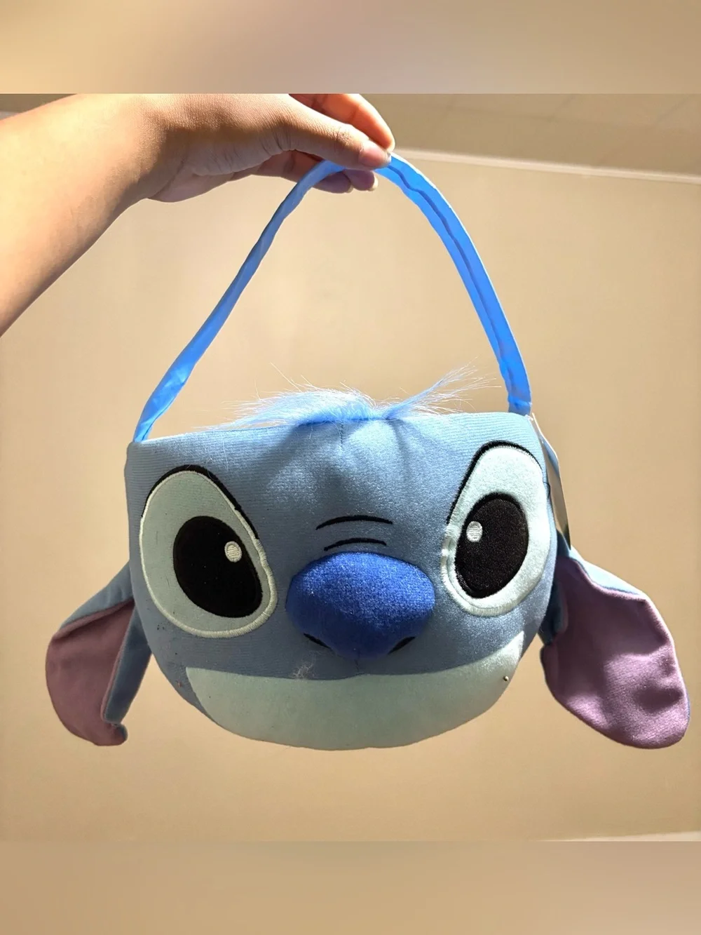 Disney Stitch Plush Bucket Bag
